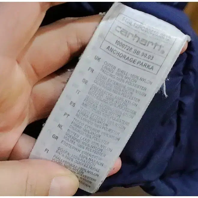 [BUNJANG] Carhartt Anchorage Hooded Padded Parka (Men's M) / 칼하트 앵커리지 후드 패딩 파카 (남성M)