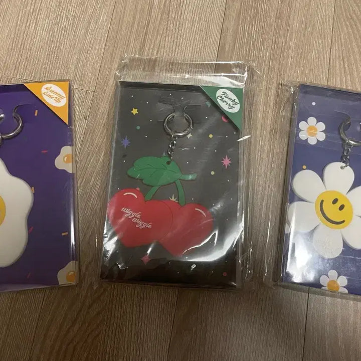 [BUNJANG] Wiggle Wiggle Bundle Set Keyring / 위글위글 키링 일괄 세트