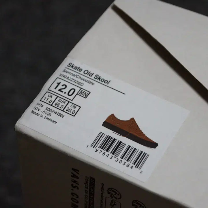 [BUNJANG] Vans Skate Old Skool Sienna Chocolate / (300) 반스 스케이트 올드스쿨 시에나 초콜릿