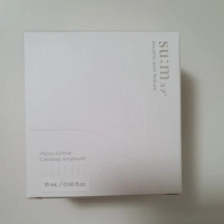 [BUNJANG] Sum37 Microactive Calming Ampoule 15ml / 숨37도 마이크로액티브 카밍 앰플 15ml(유통기한 26년 5월)