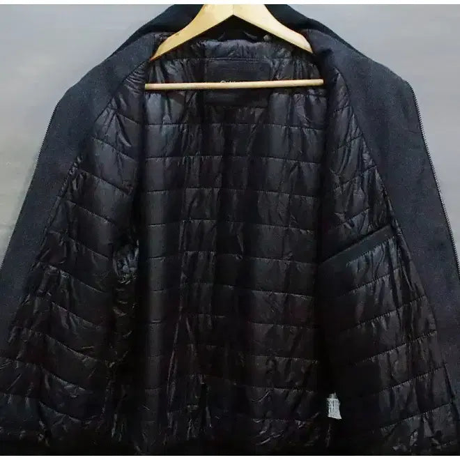 [BUNJANG] Calvin Klein Wool Bomber Jacket (Men's L) / 캘빈클라인 안감누빔 울 봄버 자켓 (남성L)
