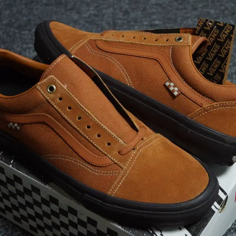 [BUNJANG] Vans Skate Old Skool Sienna Chocolate / (285) 반스 스케이트 올드스쿨 시에나 초콜릿