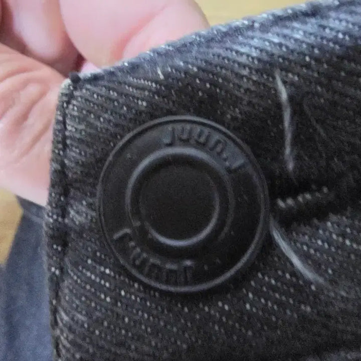 [BUNJANG] JUUN.J Black Denim Multi Cargo Pants Size 46 / 준지 46  흑청 데님 멀티 카고 팬츠