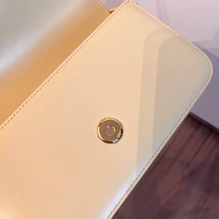 [BUNJANG] TIME Real Leather Shoulder Bag / 타임 리얼 레더 숄더백 TIME 한섬 가방