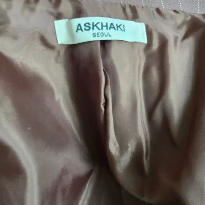 [BUNJANG] ASKHAKI Striped Crop Jacket / (새옷) ASKHAKI 스트라이프 크롭 자켓 55~66사이즈