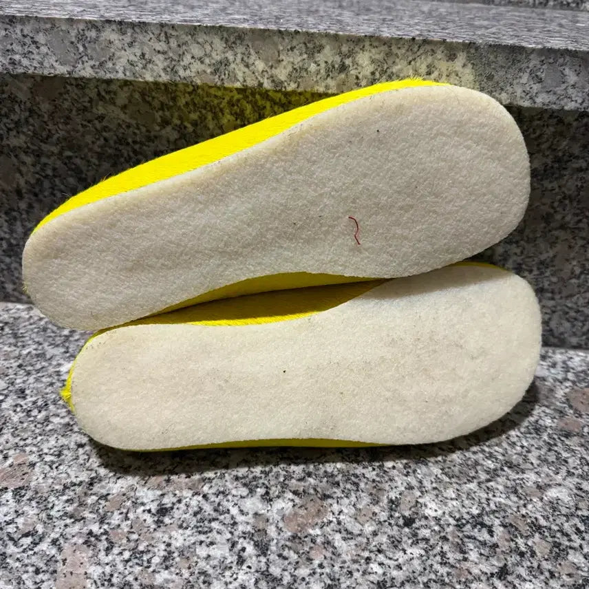 [BUNJANG] Lemon Hairly Leather Mule (Size 265) / 레몬 헤어리 레더 뮬 265 사이즈 (거의새것!)