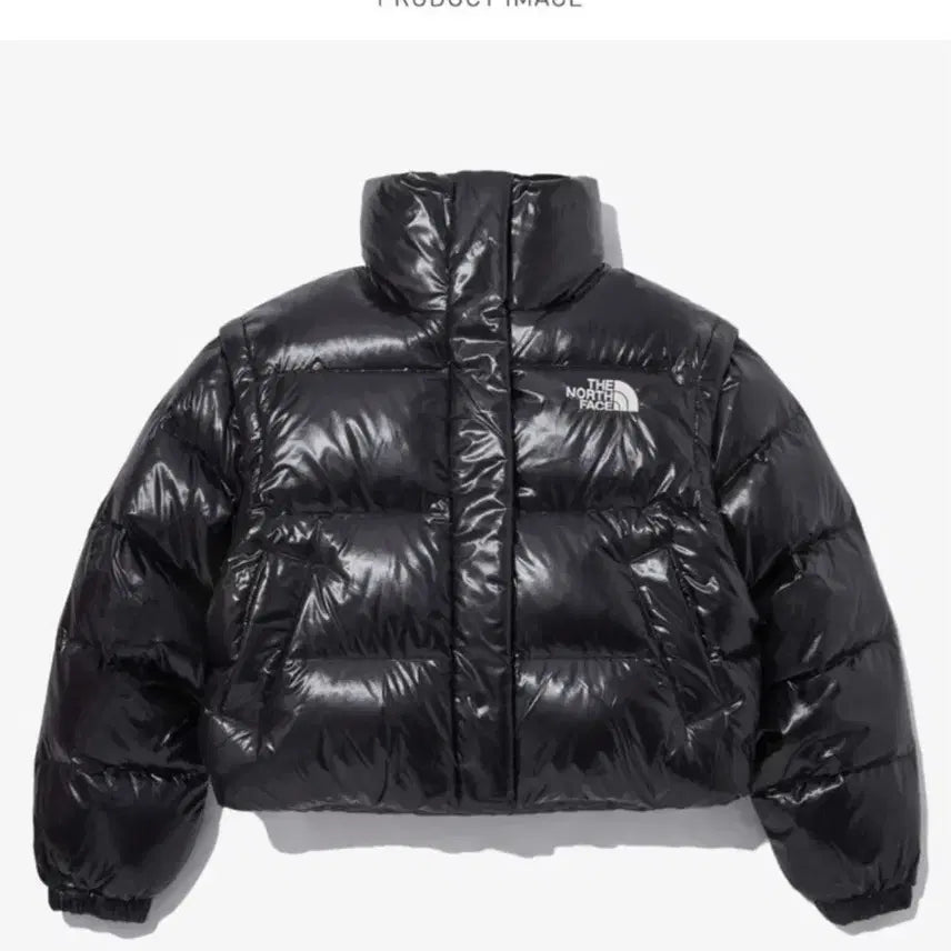 [BUNJANG] The North Face Glossy Detachable Down Jacket / 노스페이스 글로시 디테쳐블 다운자켓