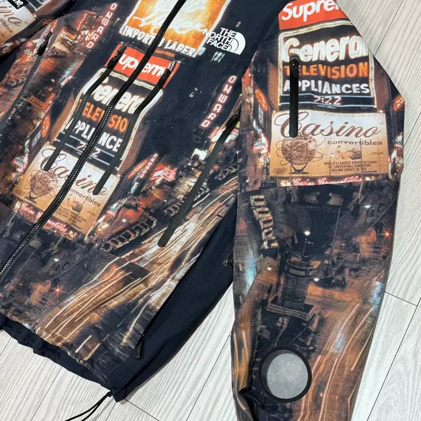 [BUNJANG] Supreme The North Face Shell Jacket (L) / 슈프림 노스페이스 바람막이 L 쉘자켓 타임스퀘어 s급 새거급