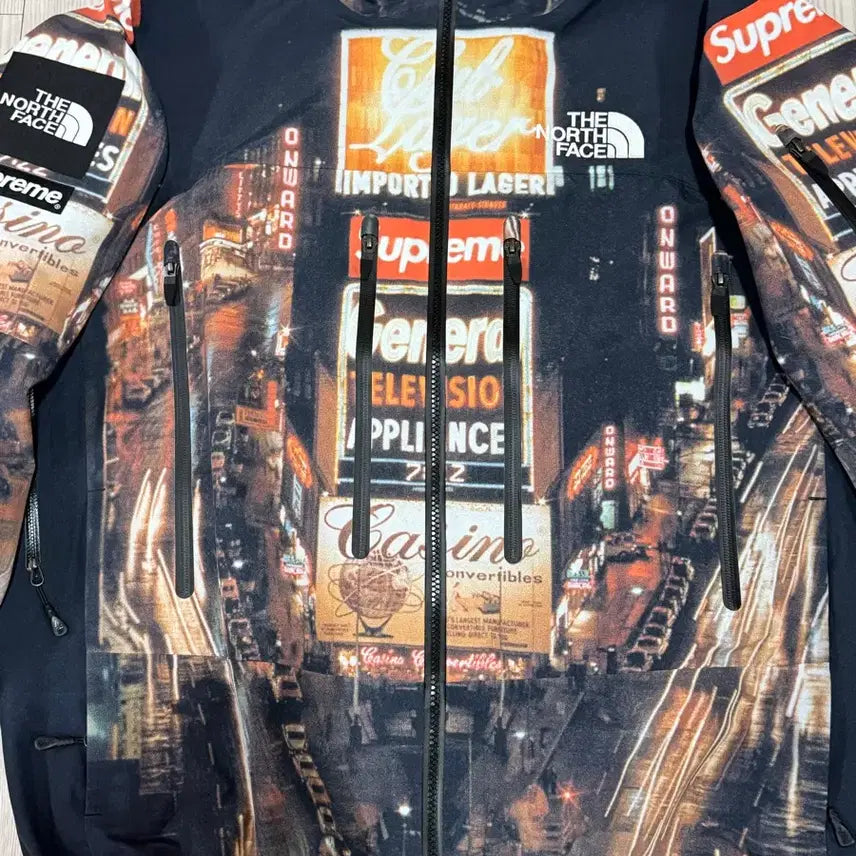 [BUNJANG] Supreme The North Face Shell Jacket (L) / 슈프림 노스페이스 바람막이 L 쉘자켓 타임스퀘어 s급 새거급