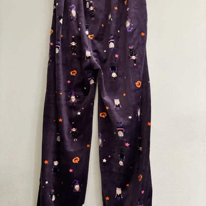 [BUNJANG] Velvet Pattern Pajama Pants / 패턴잠옷 바지 벨벳