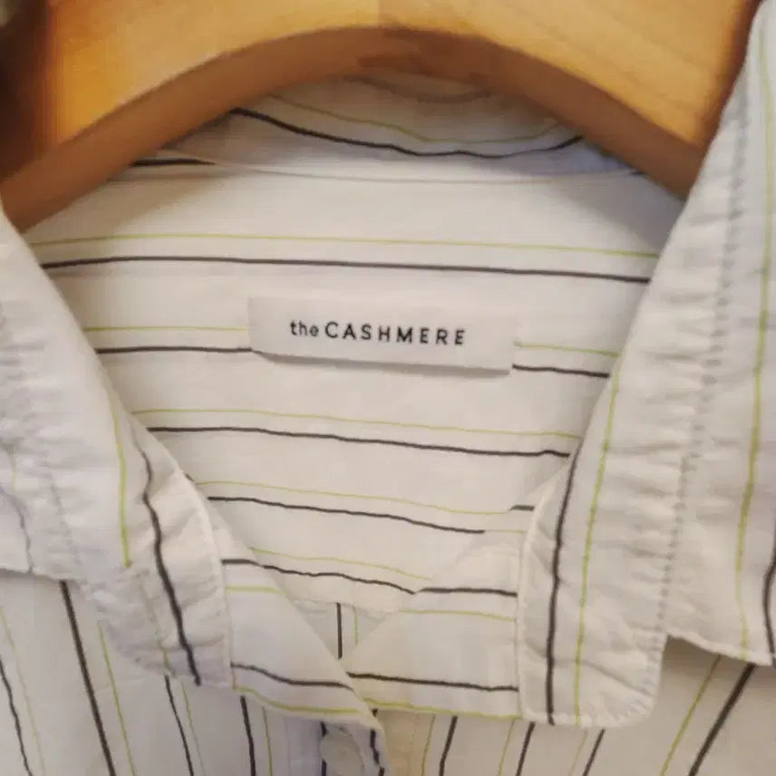 [BUNJANG] The Cashmere Striped Shirt / 더 캐시미어)셔츠55~66