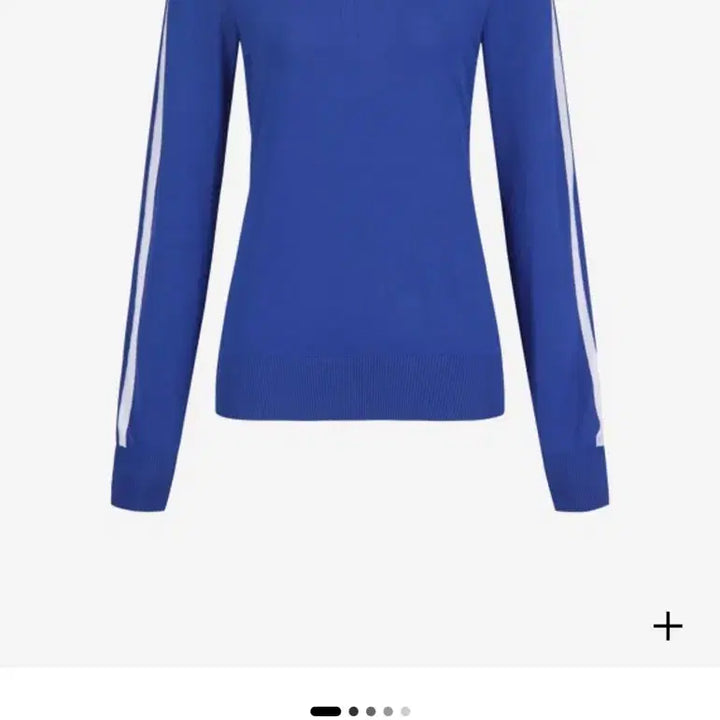 [BUNJANG] Paris Date Women's Lettering Jacquard Knit Top / 파리데이트여성백레터링자카드배색라인니트1(55반)