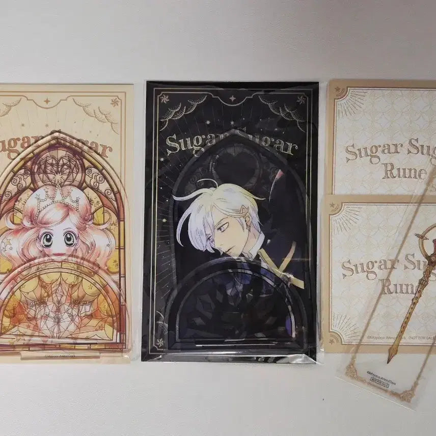 [BUNJANG] Sugar Sugar Rune Acrylic Stand / [원가 이하] 슈가슈가룬 팝업 스테인드글라스 아크릴스탠드