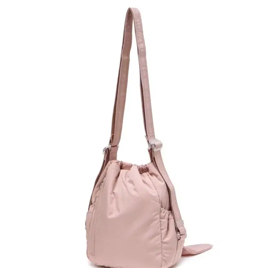 [BUNJANG] A.T.E. Vanessa Bruno Le Bon Pink Ribbon Petite Backpack/Shoulder Bag / 아떼 바네사브루노 (르봉) 핑크 리본 쁘띠 백팩 겸 숄더백