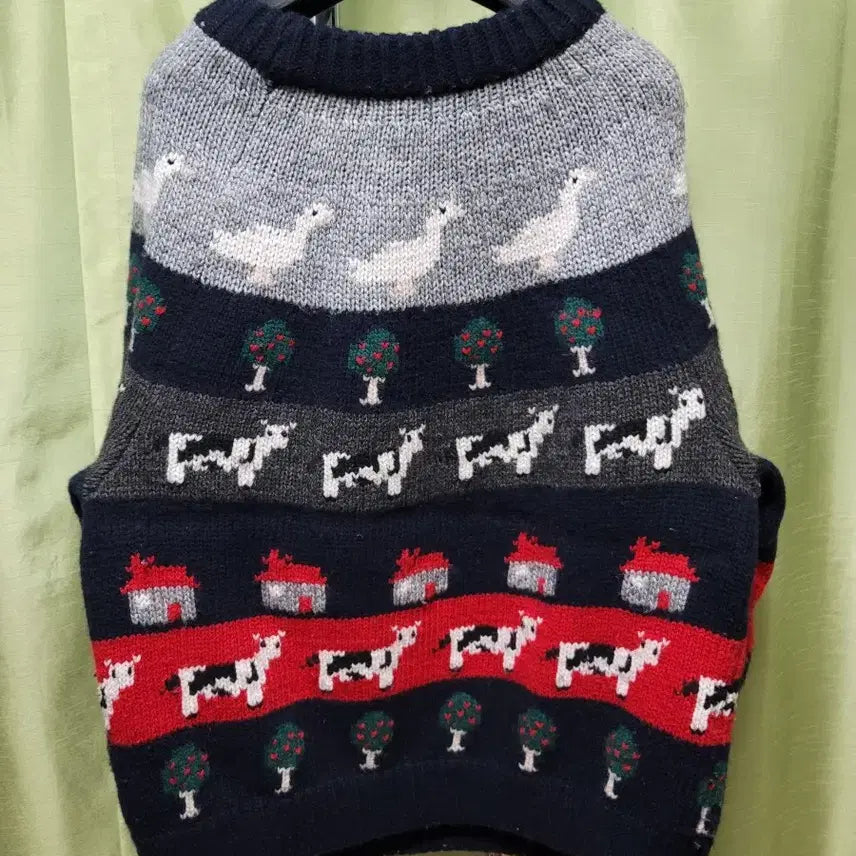 [BUNJANG] Yeori Fit Pattern Knit Sweater / 여리핏 패턴 니트 / 겨울에 입기 딱 좋은 데일리템