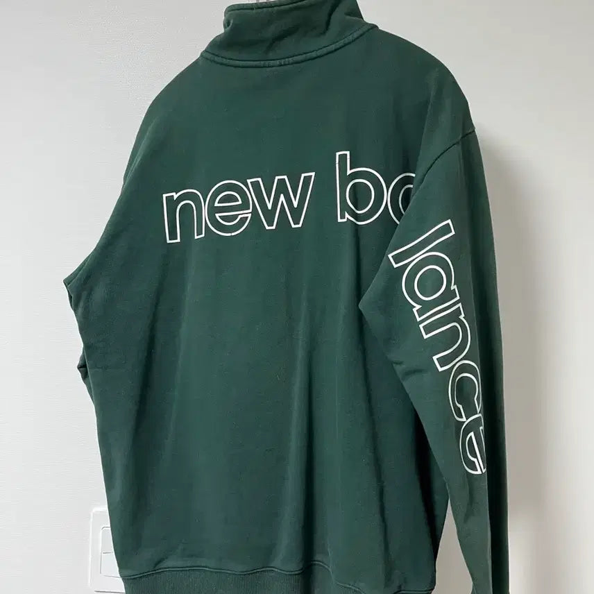 [BUNJANG] New Balance Half-Zip Sweatshirt / [100] 뉴발란스 반집업 맨투맨