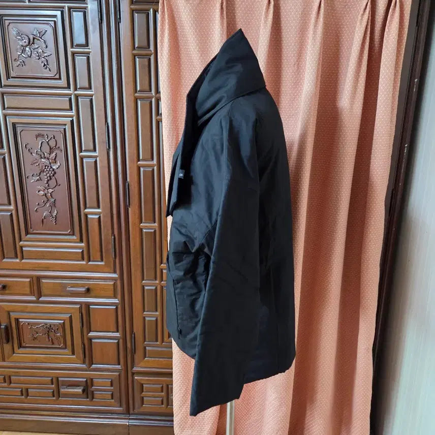 [SOLD OUT] 무릇 블랙 네이비 양면 누비저고리 마고자두루마기목도리개량한복S