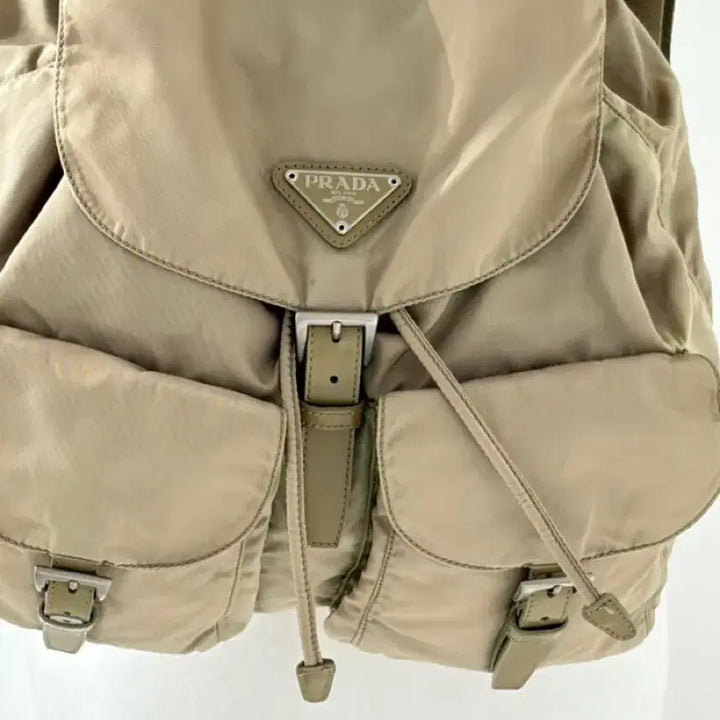 [BUNJANG] Prada Pocono Backpack Beige / 프라다 포코노 백팩 베이지