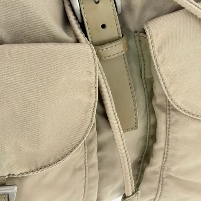 [BUNJANG] Prada Pocono Backpack Beige / 프라다 포코노 백팩 베이지