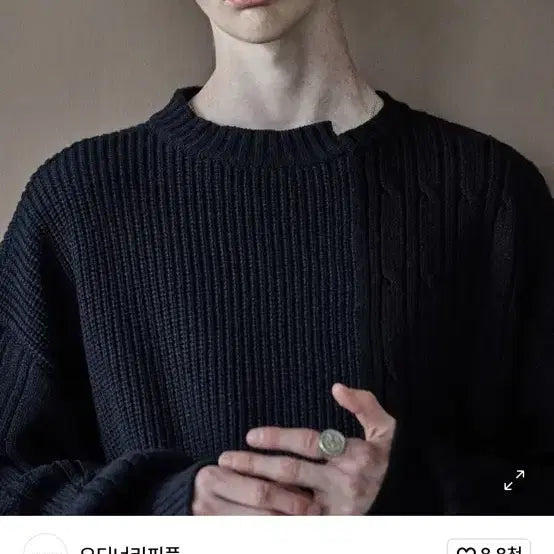 [BUNJANG] On The Ripple Knit Sweater Bundle Set / 오니더리피플 니트 2장