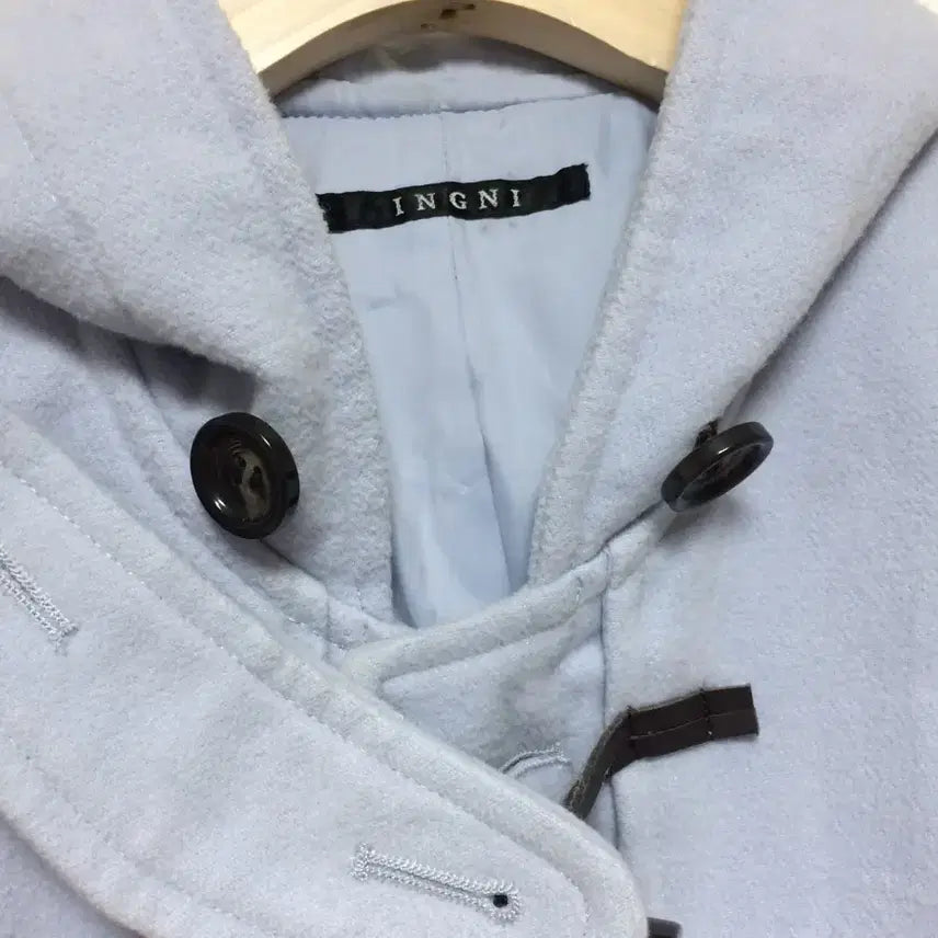 [BUNJANG] Ingni Vintage Short Duffle Coat / 잉그니 빈티지 숏코트 떡볶이 코트