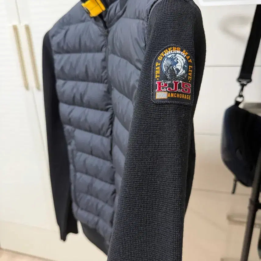 [BUNJANG] Parajumpers Knit Padded Jacket / 파라점퍼스 니트패딩 경량패딩 S