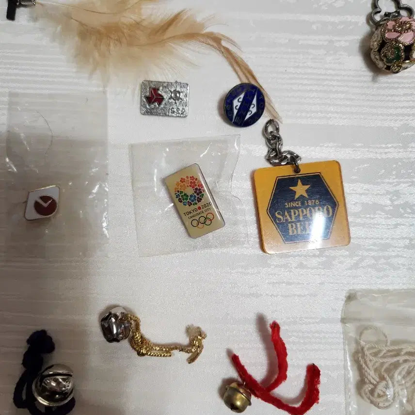 [BUNJANG] Japan Travel Souvenir Keyring Bundle Set / 일본여행 키링/열쇠고리/에비앙/삿포로/기념품 모음