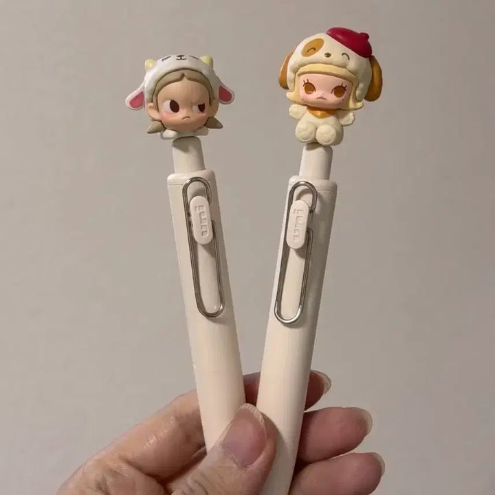 [BUNJANG] Popmart Crybaby ZIG ZIG MALLI POPBEAN Uni Ballpoint Pen / 정품 팝마트 크라이베이비 지거 몰리 팝빈 uni 유니 볼펜