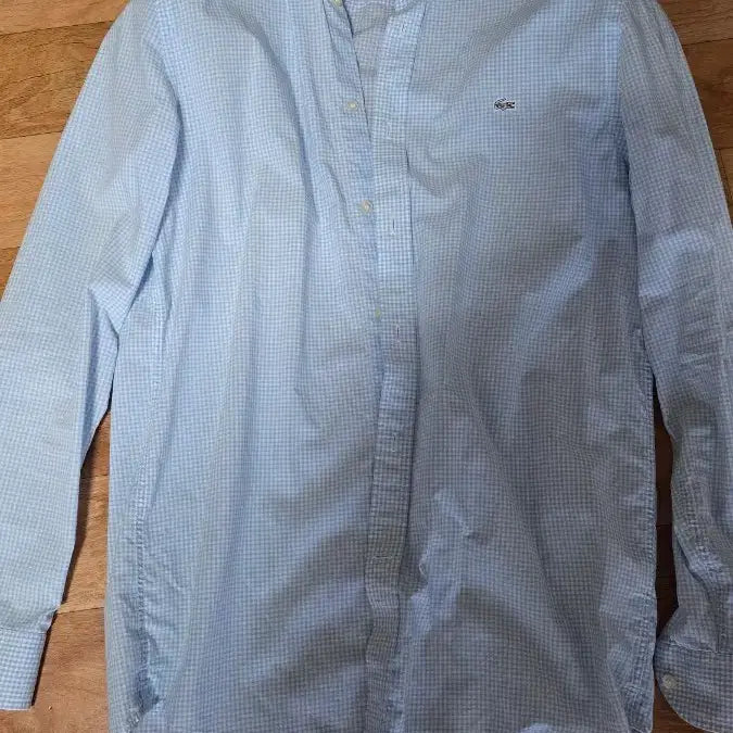 [BUNJANG] Lacoste Regular Fit Check Shirt / 라코스테 레귤러 핏 체크 남방입니다