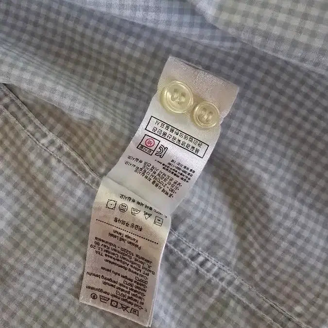 [BUNJANG] Lacoste Regular Fit Check Shirt / 라코스테 레귤러 핏 체크 남방입니다