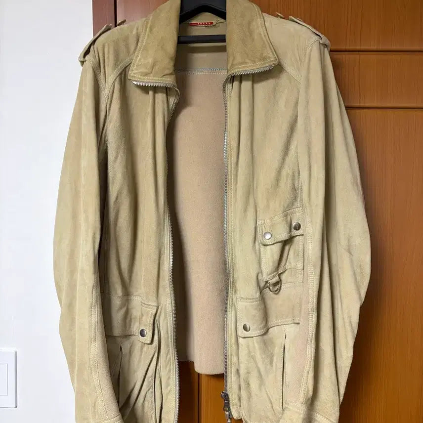[BUNJANG] Prada Sport Suede Jacket / 프라다스포츠 스웨이드자켓