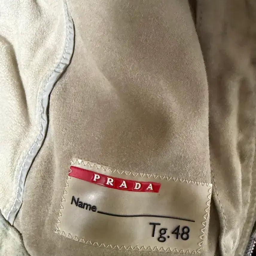[BUNJANG] Prada Sport Suede Jacket / 프라다스포츠 스웨이드자켓