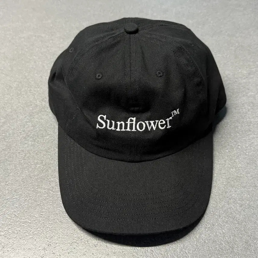 [BUNJANG] Sunflower Black Ball Cap / Sunflower 선플라워 블랙 볼캡