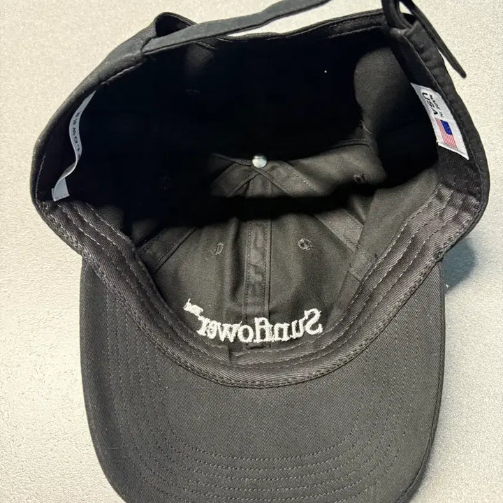 [BUNJANG] Sunflower Black Ball Cap / Sunflower 선플라워 블랙 볼캡