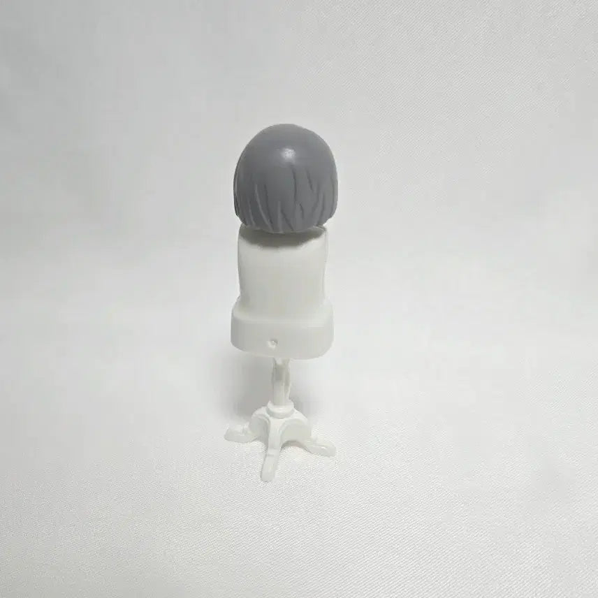 [BUNJANG] Playmobil Female Gray Bob Hair Accessory / 플레이모빌 소품_여성 진회색 단발 머리