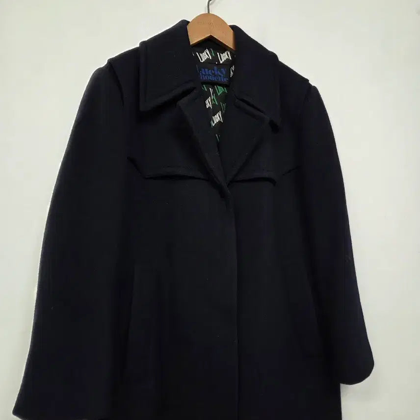 [BUNJANG] Lucky Chouette Wool Coat / 럭키슈에뜨 모100 코트
