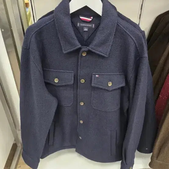 [BUNJANG] Tommy Hilfiger Navy Jacket L / 타미힐피거 네이비 자켓 L (105-110)