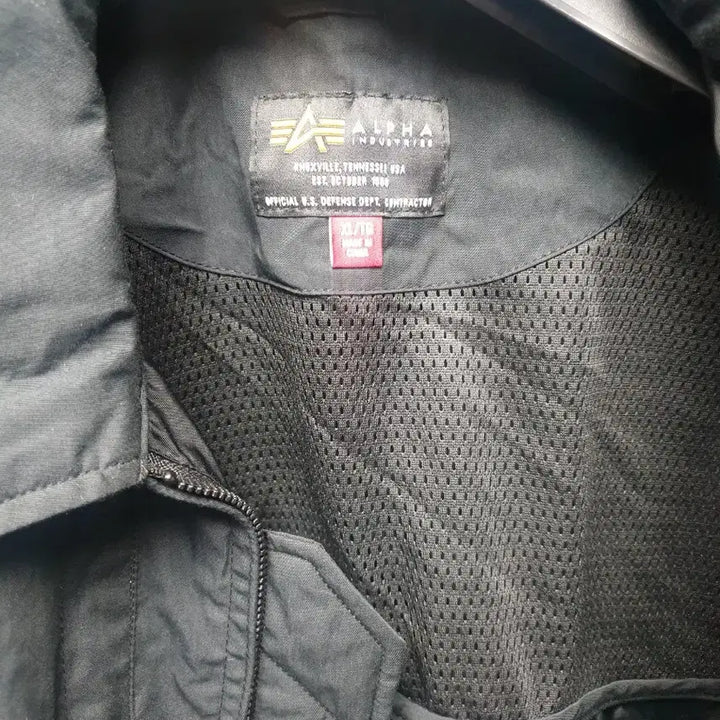 [BUNJANG] Alpha Industries Flight Jacket Black XL / 알파인더스트리 플라이트 자켓 블랙 XL