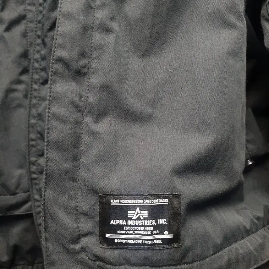 [BUNJANG] Alpha Industries Flight Jacket Black XL / 알파인더스트리 플라이트 자켓 블랙 XL