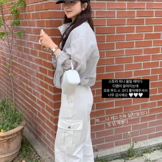 [BUNJANG] Moromarket Windbreaker Jacket / 모로마켓 바람막이 자켓 새상품