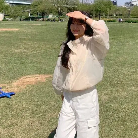 [BUNJANG] Moromarket Windbreaker Jacket / 모로마켓 바람막이 자켓 새상품