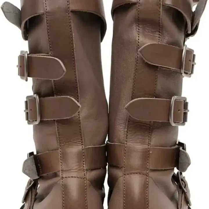 [BUNJANG] Vivienne Westwood Brown Animal Pirate Boots / 비비안웨스트우드 브라운 애니멀 해적부츠