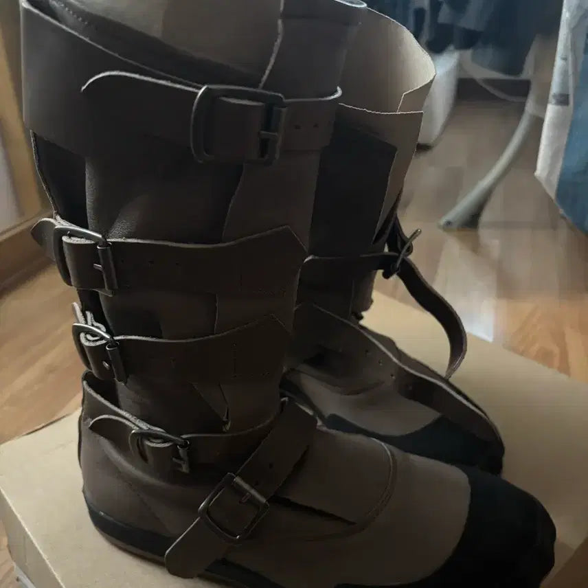 [BUNJANG] Vivienne Westwood Brown Animal Pirate Boots / 비비안웨스트우드 브라운 애니멀 해적부츠