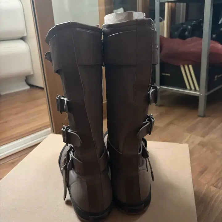 [BUNJANG] Vivienne Westwood Brown Animal Pirate Boots / 비비안웨스트우드 브라운 애니멀 해적부츠