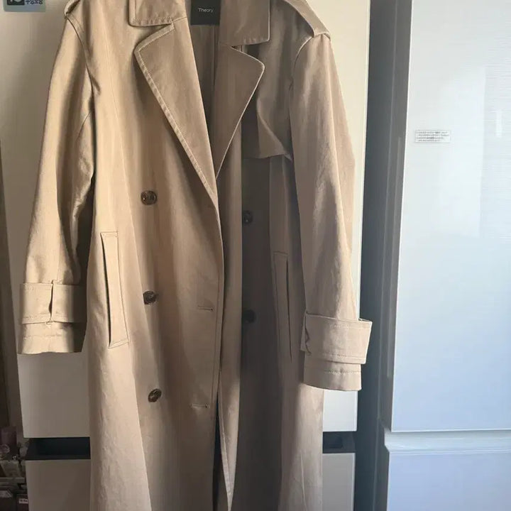 [SOLD OUT] 띠어리 여성 트렌치코트 (00)사이즈 판매해요  25ss