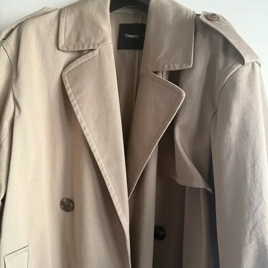 [SOLD OUT] 띠어리 여성 트렌치코트 (00)사이즈 판매해요  25ss