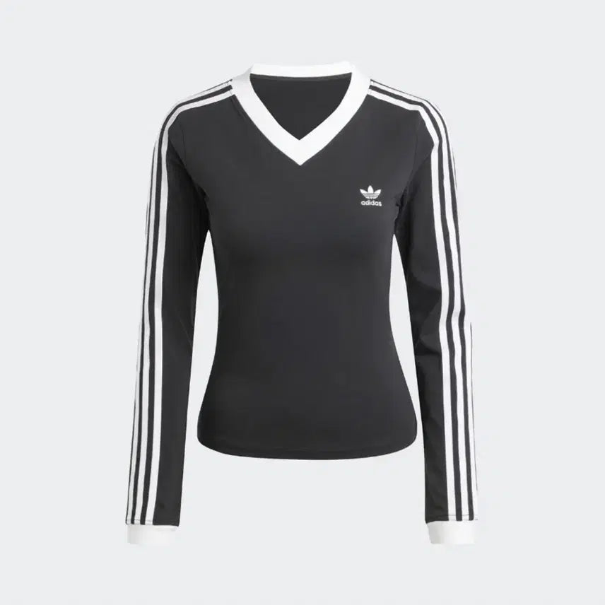 [SOLD OUT] 아디다스 브이넥 롱슬리브 XL