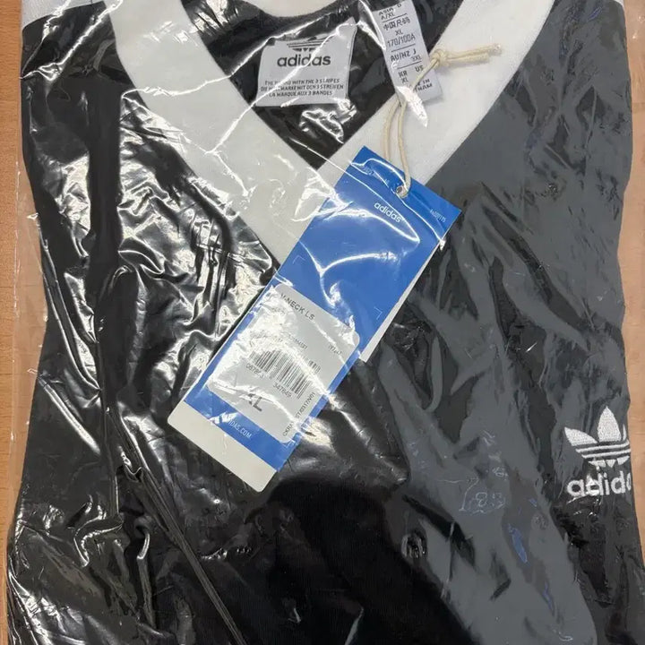 [SOLD OUT] 아디다스 브이넥 롱슬리브 XL