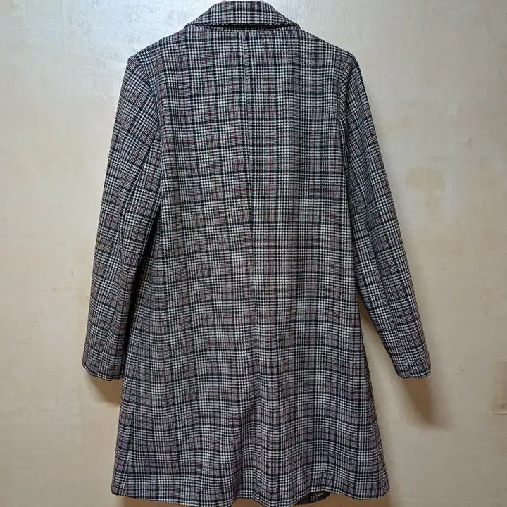 [BUNJANG] Primark Check Long Jacket / 프라이마크 체크 롱 자켓
