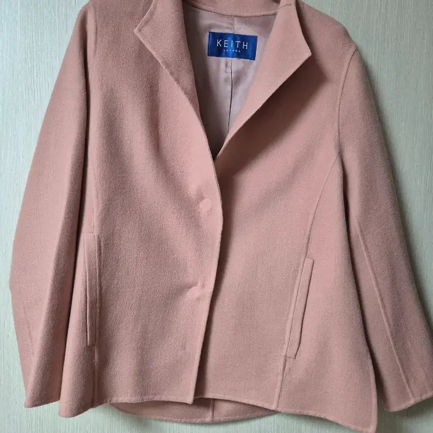 [BUNJANG] KEITH Cashmere Pink Jacket / 키이스 KEITH 캐시미어 자켓 핑크자켓 82